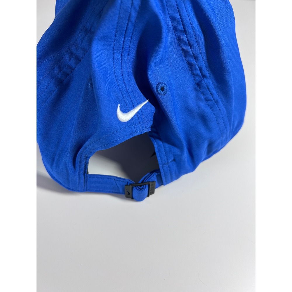 Nike Legacy91 Dri-FIT Hat‎ Mens Royal Blue Adjustable Swoosh Golf Cap - Picture 4 of 4
